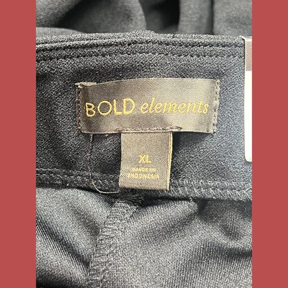 Bold Elements - Women's Mid-Rise Skort - Black - Extra Large - Picture 14 of 16